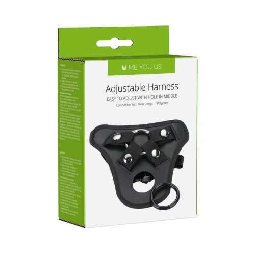 Me You Us Black Adjustable Harness