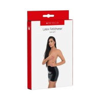 Falda Mini de Látex Me You Us Talla Media