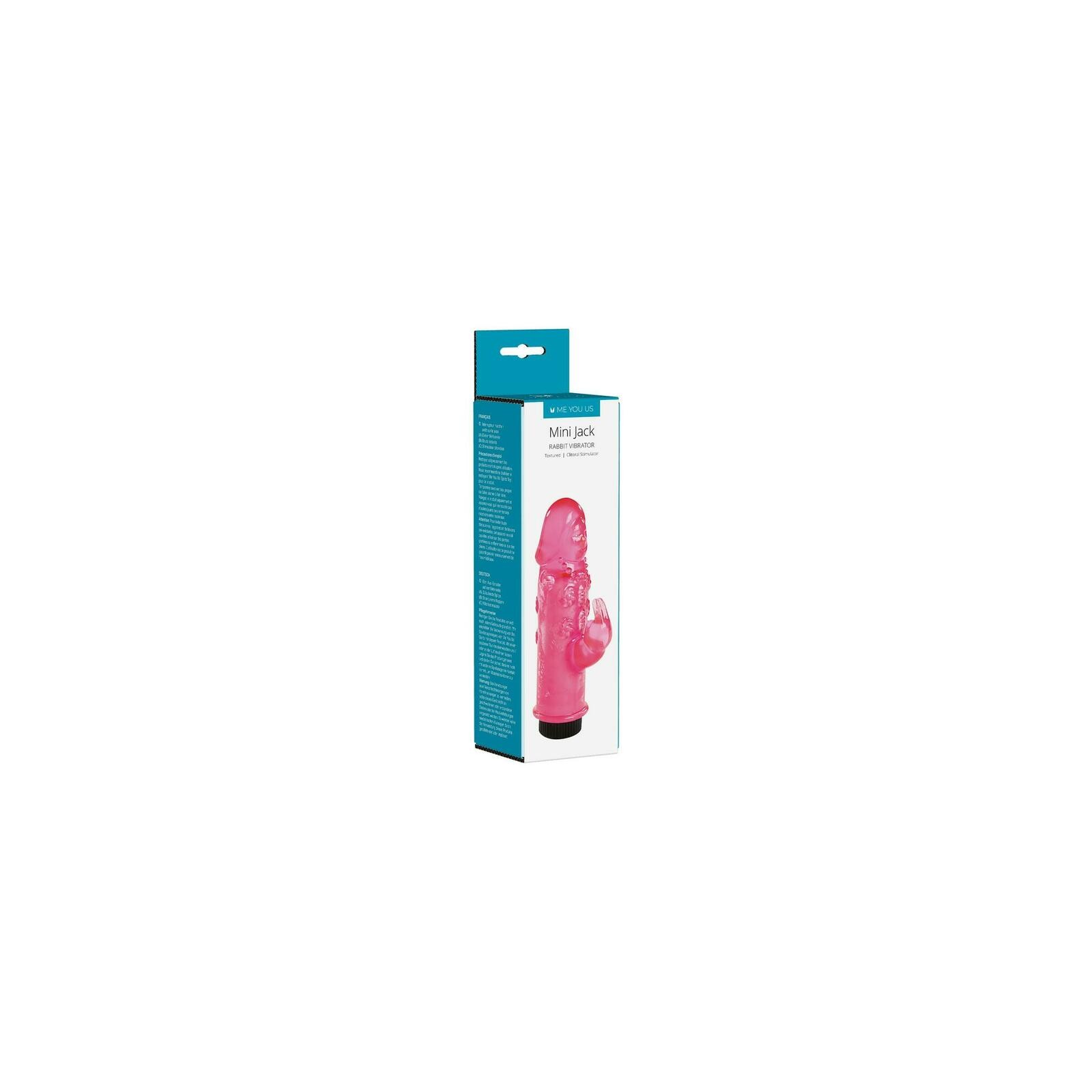 Me You Us Mini Jack Rabbit Vibrator Pink - Perfect for Beginners