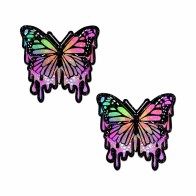 Butterfly Melt Rainbow Nipple Pasties by Pastease