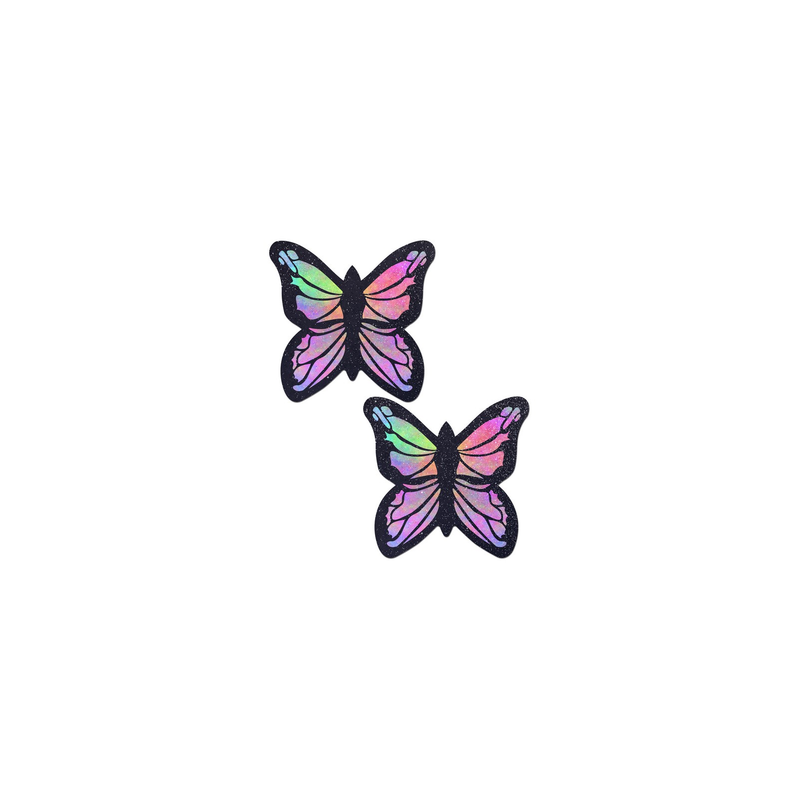 Pastease Butterfly Rainbow Twinkle Full Breast Covers