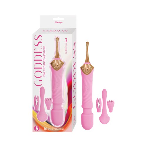 Goddess Pink Elegance Massager for Intense Pleasure