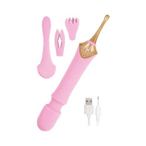 Goddess Pink Elegance Massager for Intense Pleasure