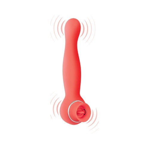 Blaze Luscious Licker Vibe Coral - Pleasure Redefined