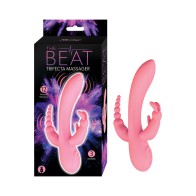 The Beat Trifecta Massager Pink - Ultimate Sensory Experience