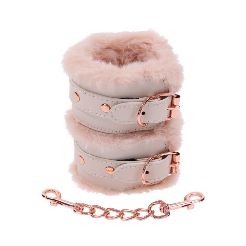 Peaches 'n CreaMe Faux Fur Handcuffs