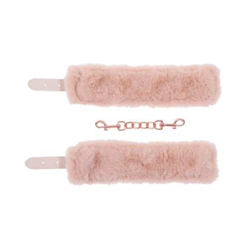 Peaches 'n CreaMe Faux Fur Handcuffs