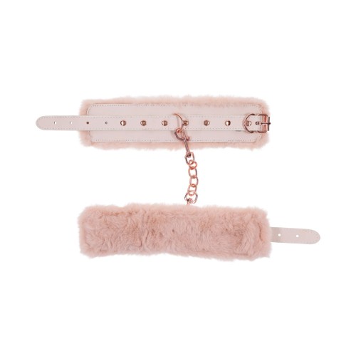 Peaches 'n CreaMe Faux Fur Handcuffs