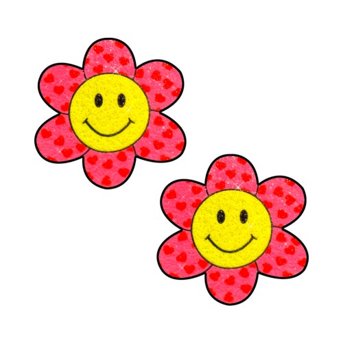 Neva Nude Smiley Flower Power Pasties