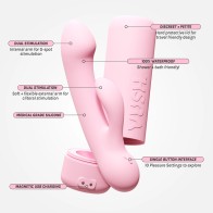 VUSH Glow Rabbit Vibrator for Dual Pleasure