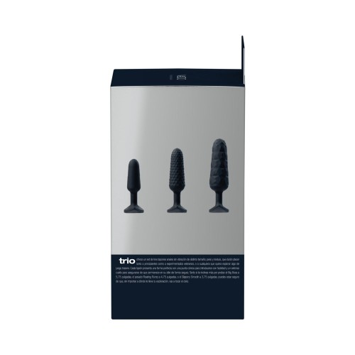 VeDO Trio Anal Plug Set Black - Ultimate Pleasure