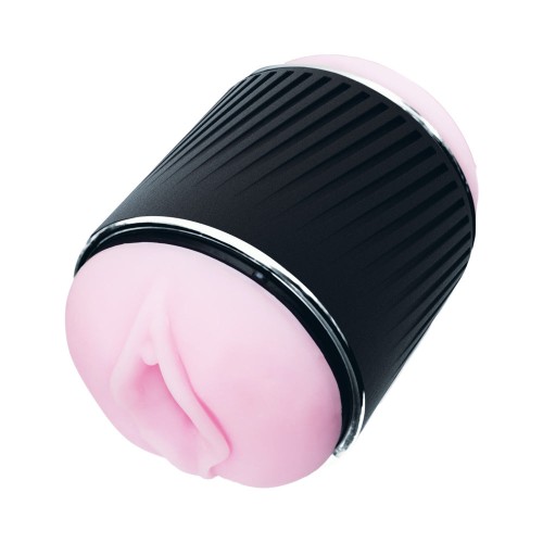 VeDO Jerk Masturbation Sleeve in Black and Pink