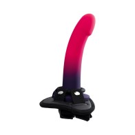 VeDO Duo Silicone Dildo with Harness for Couples