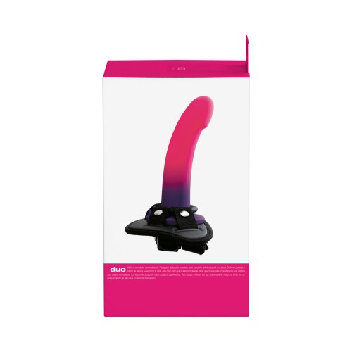 VeDO Duo Silicone Dildo with Harness for Couples