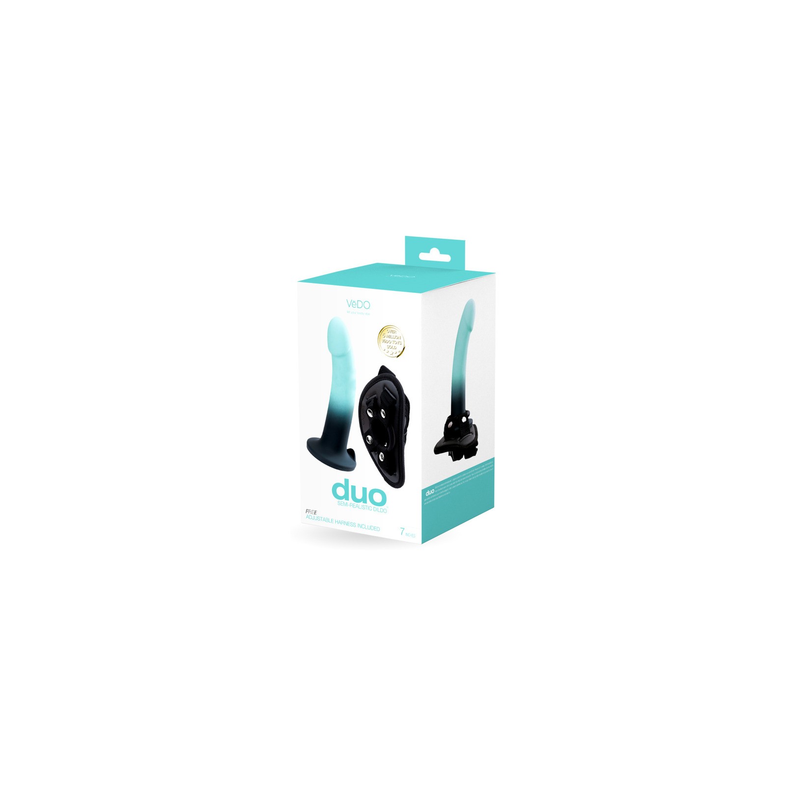 VeDO Duo Silicone Dildo for Couples