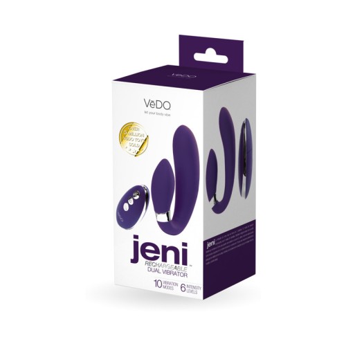 VeDO Jeni C-Shaped Dual Motor Vibrator with Remote