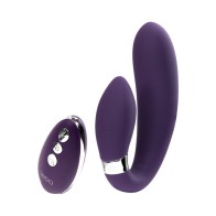 Vibrador Dual Motor en Forma de C VeDO Jeni con Control Remoto