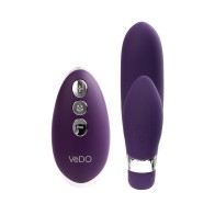 Vibrador Dual Motor en Forma de C VeDO Jeni con Control Remoto