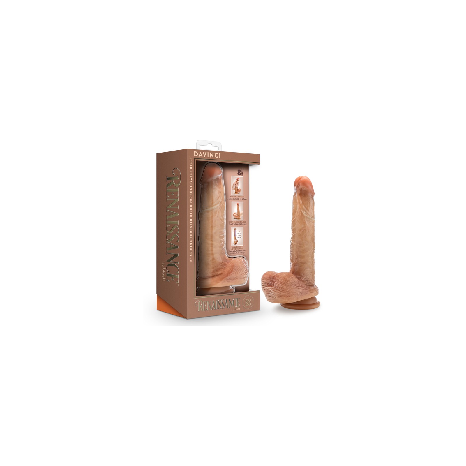 Renaissance DaVinci Sliding Foreskin Dildo