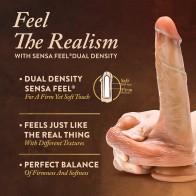 Dildo Deslizante con Prepucio DaVinci de Renaissance