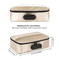 Caja de Almacenamiento de Lujo Discreta Dorcel Gold