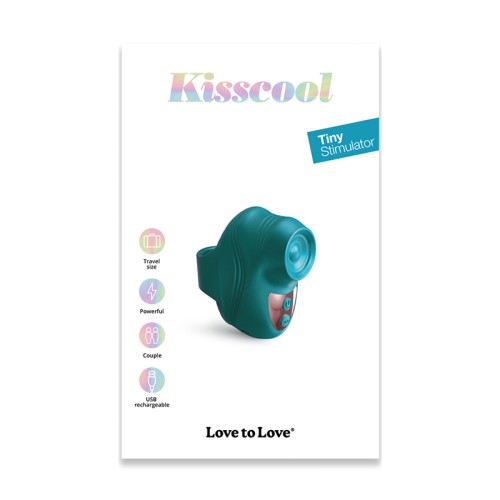 Love to Love Kisscool Teal Me Finger Vibrator