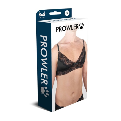 Sostén de Encaje Prowler Negro