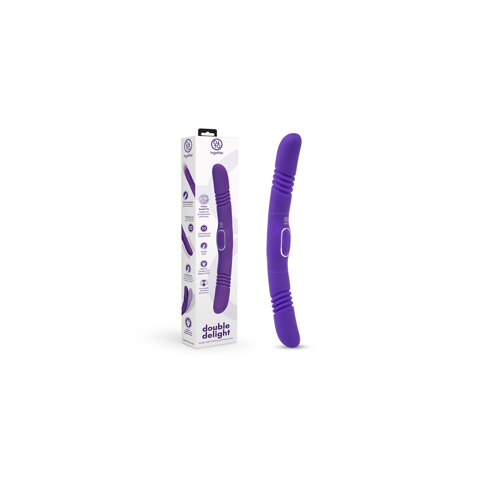 Vibrador Doble Delicia para Parejas Together