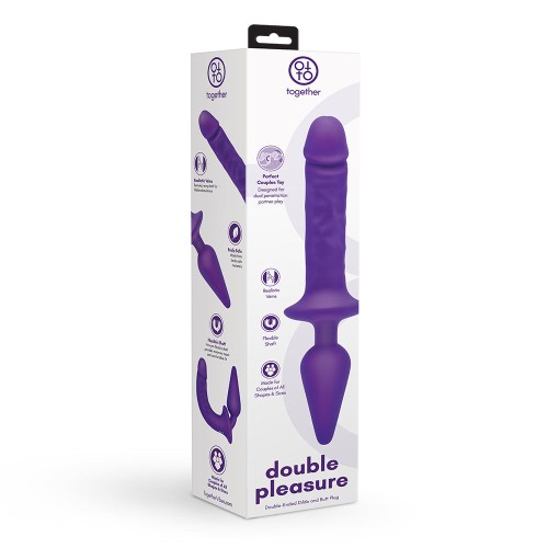 Juguete Doble Placer para Parejas Purple