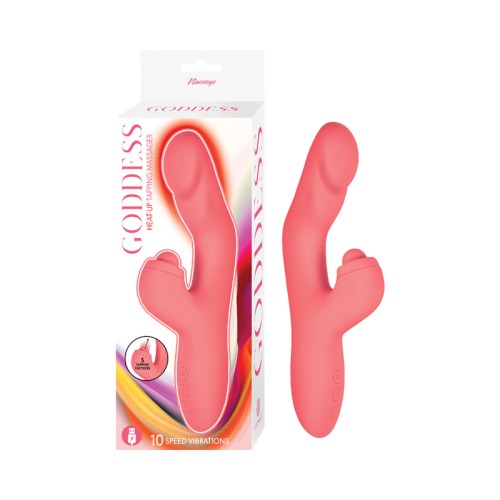 Goddess Heat-Up Tapping Massager for Deep Pleasure