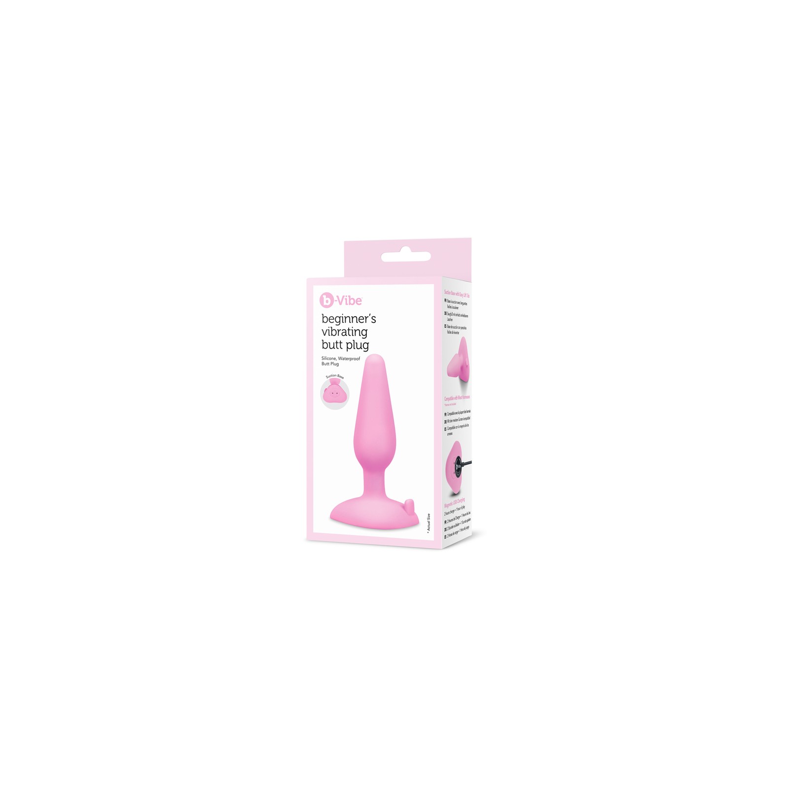 Plug Anal Vibrador Inicial b-Vibe para Emoción Anal