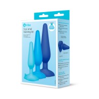 b-Vibe 3-Piece Anal Plug Training Kit for Beginners