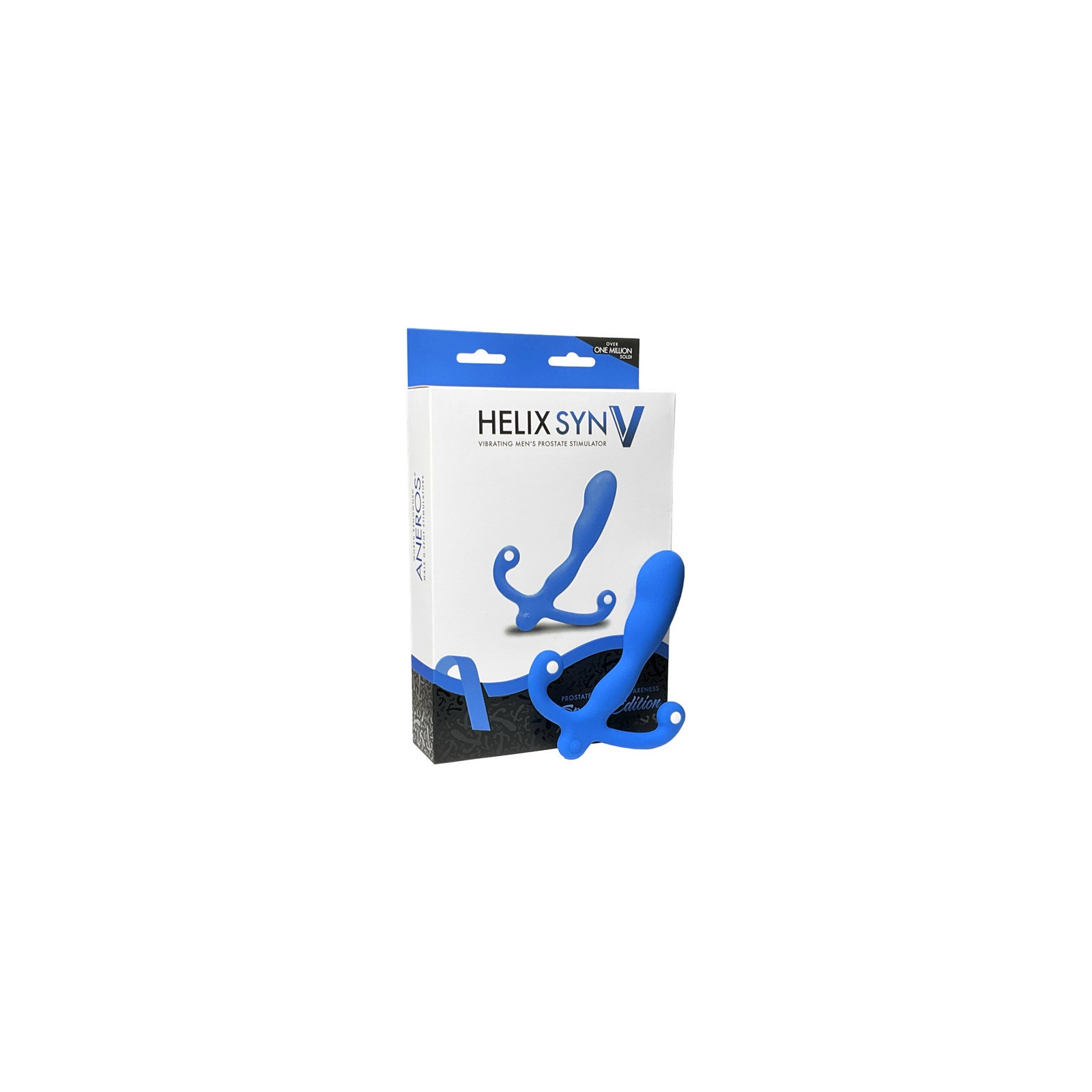 Aneros Helix Syn V Vibrating Prostate Stimulator Special Edition Blue