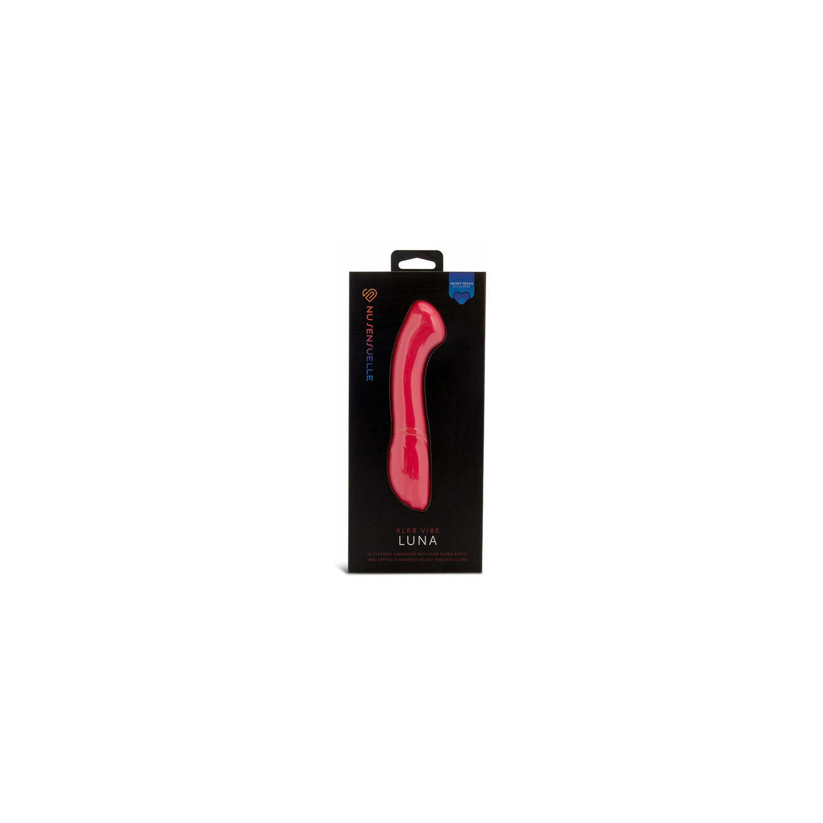 Nu Sensuelle Velvet Touch Luna Hot Pink Vibrator