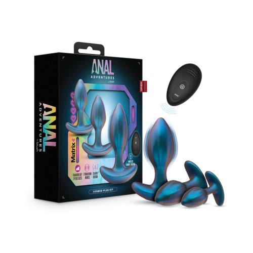 Anal Adventures Matrix Cosmos Plug Kit for Intense Pleasure