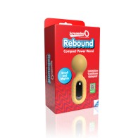 Screaming O Rebound Power Wand - Bumblee Yellow