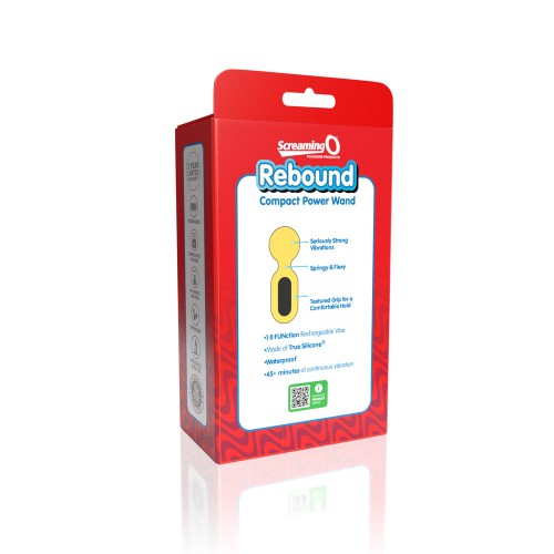 Screaming O Rebound Power Wand - Bumblee Yellow