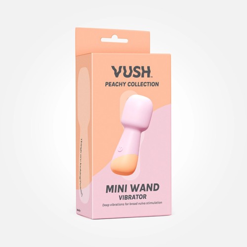 VUSH Peachy Mini Wand Massager