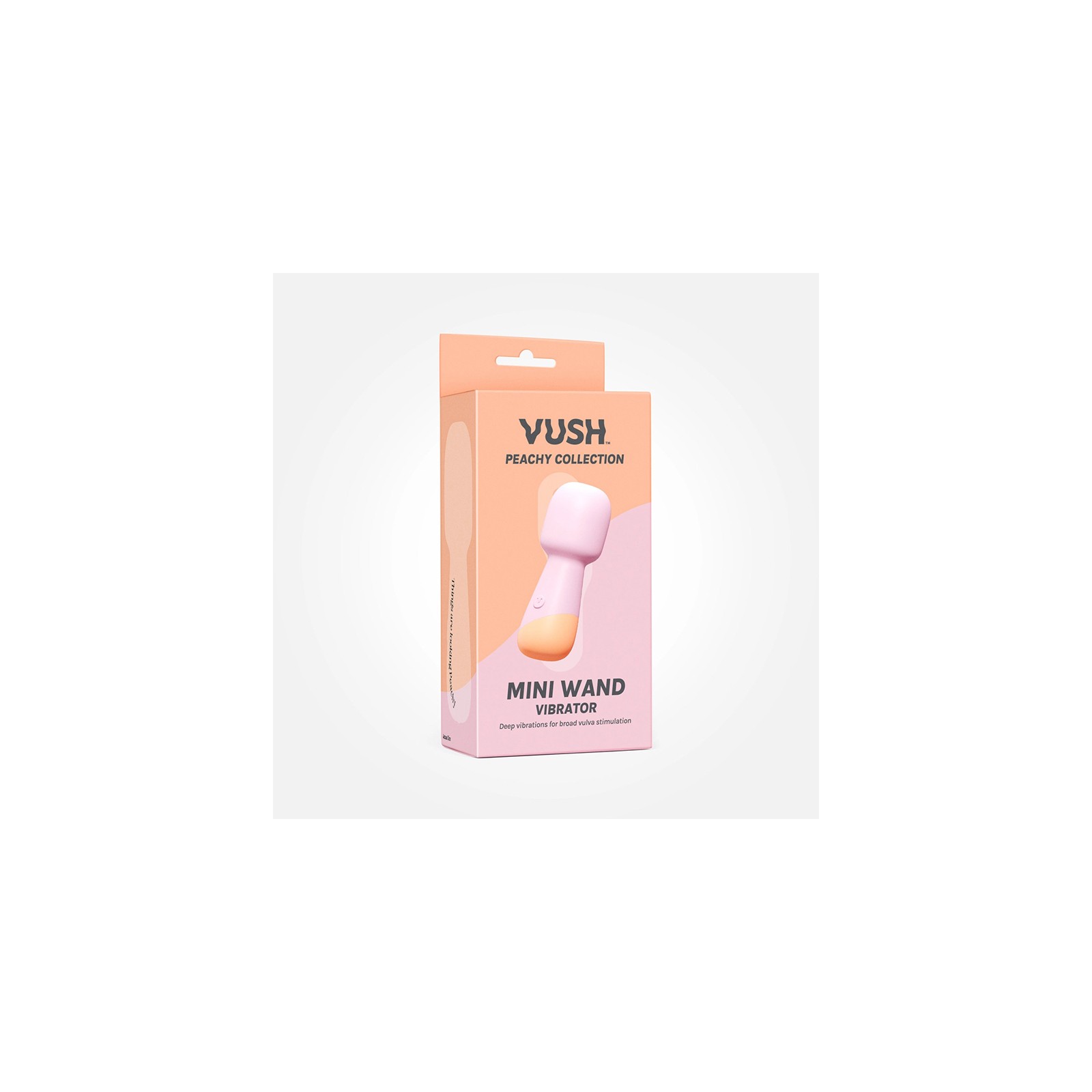 VUSH Peachy Mini Wand Massager