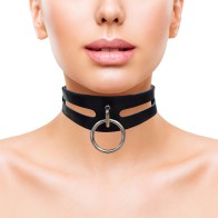 Rouge Leather Fashion Collar