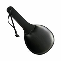 Rouge Leather Padded Ping Pong Paddle for Intimate Play