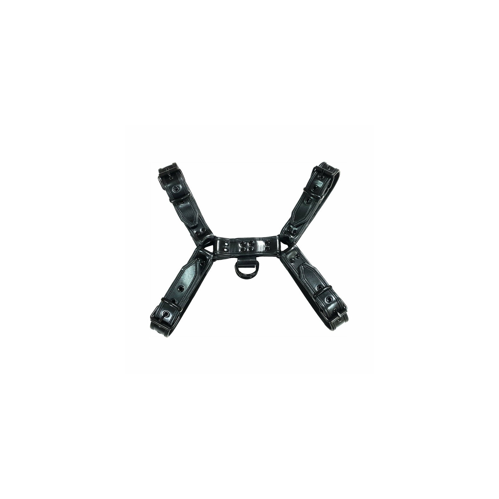 Rouge Leather OTH Harness Black - Bold Statement