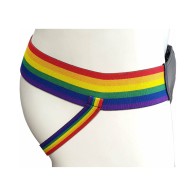 Rouge Leather Jock Multicolor Orgullo XL