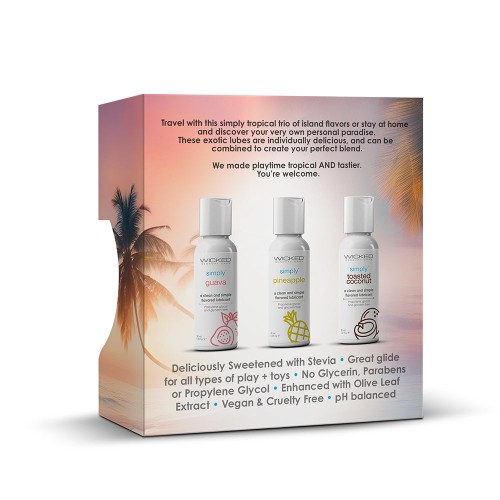 Wicked Simply Aqua Tropical Trio 1 oz.