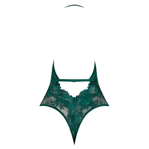 Magic Silk Evermore Plunge Teddy Emerald S/M