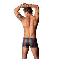 Male Power Pack & Play Pocket Short Rainbow S