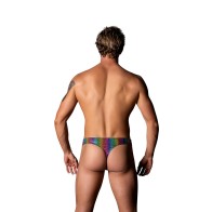 Thong Male Power Pack & Play con Bolsillo para Condón