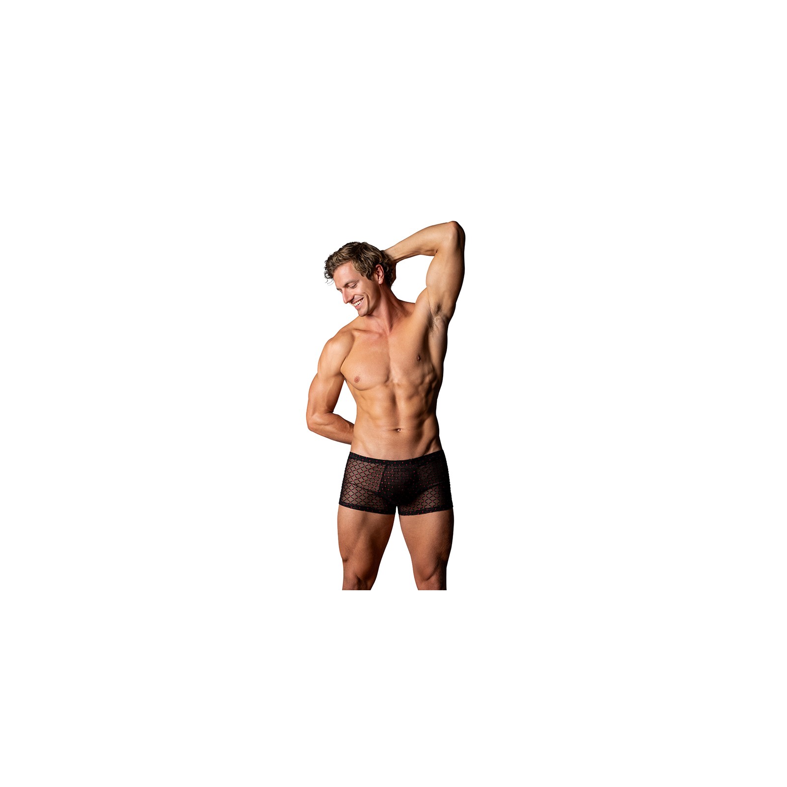 Male Power Widow Maker Uplift Mini Shorts Black S