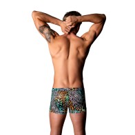 Male Power Go Wild! Uplift Mini Short Animal Print