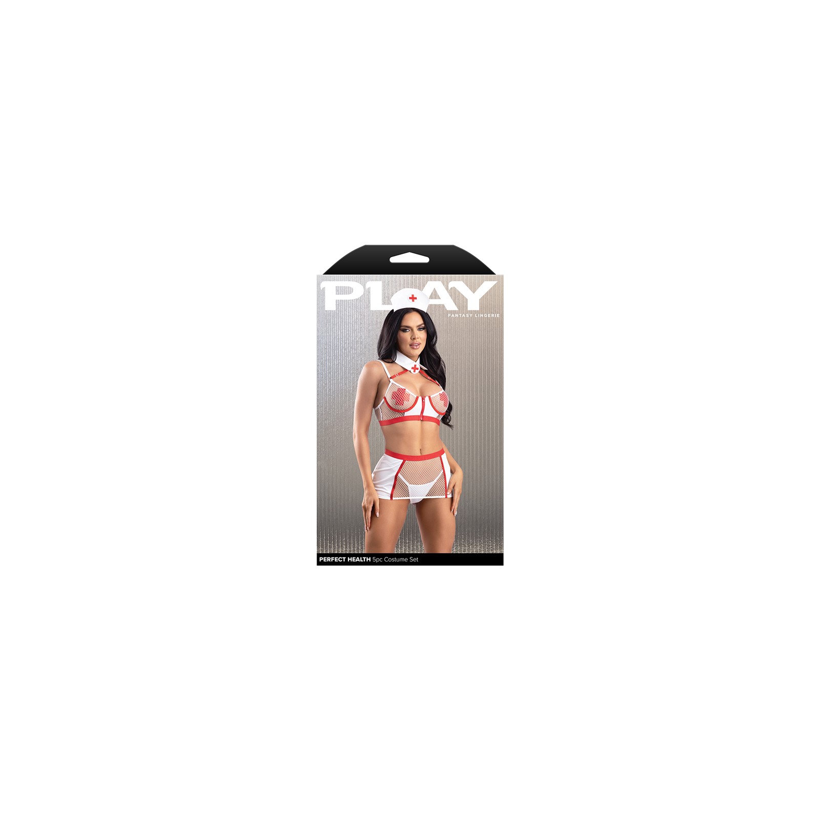 Fantasy Lingerie Conjunto Adulto de Enfermera Perfect Health M/L